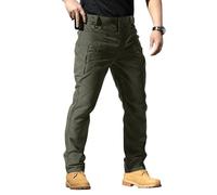 Generisch Baggy Jogginghose Herren Golfhose Outdoorhose Laufhose Tarnhose Latzhose Jeans Arbeitshose Mückenschutz Kleidung Schwarz Sporthose Y2K Clothes Men Stoffhose Elegant Militär Jacke Trekking