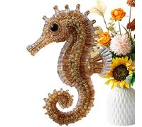 Generisch Bead Embroidery Kit - Animals 3D Embroidery Kit For Beginners | Craft Jewelry Ornament Projects For Home Decor Hobby Classes Holiday Kids Activities DIY Arts And Crafts