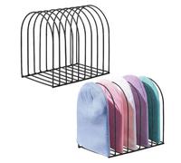 Generisch Beanie Holder - Heavy Duty Cap Stand 2 Pieces | Space-Saving Iron Tabletop Rack For Winter Caps, Beanies, Hats, Ideal For Entryway, Bedroom, Closet, Dresser, Room, Home, Office Display