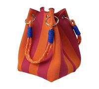 Generisch Beuteltasche, kleine Tragetasche für Damen, Handtasche mit Magnetverschluss, gestrickte Beuteltaschen für Damen