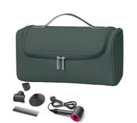 Generisch Blow Dryer Bag, Waterproof Hairdressing Tool Travel Organizer,31.5x14x16.5cm/12.4x5.51x6.5 Inches, Dustproof & Lightweight Storage Bag for Hair Dryer & Accessories, Pu