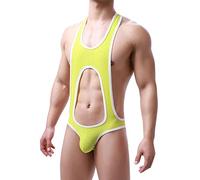 Generisch Borat Mankini Badeanzug C-String Tanga Badehose Bikini Für Männer Hosenträger Slip Gay Dünn Unterwäsche Atmungsaktiv Baumwoll Slips Erotisch Weich Unterhosen Sportslip Boxer Shorts