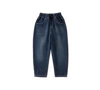 Generisch Boy Jeans Straight Fit,Jungen Loose Fit Casual Vintage Jeanshosen Leg Denimhose Jogginghose Kinder Baggy Weites Bein Streetwear Hip Hop Cargo Hosen Rapper KostüM
