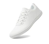 Generisch Breite Barfußschuhe Herren Damen, Barfussschuhe rutschfest Leder Barfußschuhe Flache Barfussschuhe Sommer Minimalistische Trekkingschuhe Wanderschuhe Walkingschuhe