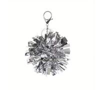 Generisch Bunte Cheer Pom Pom Schlüssel anhänger, Cheerleader Schlüssel anhänger Charm und Folien tasche Anhänger, Party-Gefälligkeiten, Tanz accessoires & Geschenke