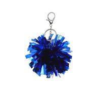 Generisch Bunte Cheer Pom Pom Schlüssel anhänger, Cheerleader Schlüssel anhänger Charm und Folien tasche Anhänger, Party-Gefälligkeiten, Tanz accessoires & Geschenke