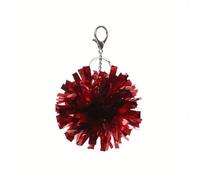 Generisch Bunte Cheer Pom Pom Schlüssel anhänger, Cheerleader Schlüssel anhänger Charm und Folien tasche Anhänger, Party-Gefälligkeiten, Tanz accessoires & Geschenke