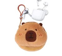 Generisch Capybara Schlüsselanhänger | Kuscheliges Rucksack-Plüschtier | Süßer Capybara Plüsch Geldbeutel | Münzbeutel Anhänger Perfekt Für Mädchen & Frauen, Ideal Für Reisen & Alltag