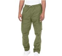 Generisch Cargohose Herren Relaxed Fit Baumwolle Wanderhose Herren Casual Arbeitshosen Männer Outdoor Militär Taktische Hosen Baumwollhose Herren Cargohose männer 3XL pumphosen für Herren