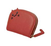 Generisch Cartoon Cat Wallet Credit Card Pouch - Wallet Pouch,PU Leather Change Purse Walletss | Zipper Card Cases Holder for Girls & Women