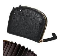 Generisch Cartoon Cat Wallet Credit Card Pouch - Wallet Pouch,PU Leather Change Purse Walletss | Zipper Card Cases Holder for Girls & Women