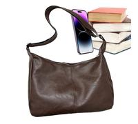 Generisch Casual Tote Bag, Women’s Slouchy Shoulder Bag, PU Leather Hobo Style, Lightweight Durable Design, Ideal for Work, Shopping, School, Travel, Gym, Everyday Use, Stylish and Spacious