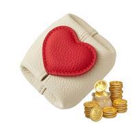 Generisch Coin Purse for Women - Paper Money Storage Pouch for Organization | Saffiano Leather Finish with Gold Key Ring & Slim Profile Silhouette for Keys, Mother, Lady and Female Daily Accessories