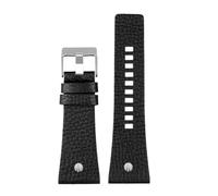 Generisch Compatible With Diesel Watchbands Men's Wrist Large Size Watch Bands P-Olice 26MM 28MM 30MM 32MM Black Brown Calf Hide cowhide watchStrap