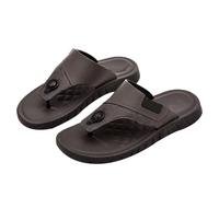 Generisch Cool Shoes Flip Flops Herren Slides Badelatschen Rutschfeste Zehensandalen Damen Sommer Elegant Leicht Schwarz Weich Leder Badelatschen Sommer Strand Zehentrenner Rutschfest Badesandalen