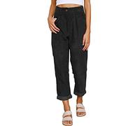 Generisch Cordhose Damen Winter Jogginghose Baumwolle Warm Winterhose Elegant Weites Bein Freizeithose Warm Jogginghose High Waist Schlaghose Fleece-Gefüttert Warme Jogginghosen Cord-Hosen Fleecehose