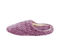 Generisch Cute Slippers Women Warm Winter Gefütterte Hausschuhe Elegant Pluesch Feste Sohle Slipper Soft Fluffy Wide Fit Hauspantoffeln Leicht rutschfest Damenhausschuhe Hausschuhe Erwachsene Lila 41