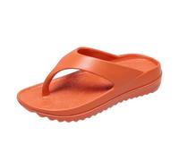 Generisch damen flip flops, Orthopädische Flip Flops Damen Plateau Rutschfest Schlappen Bequem Lässig Strandschuhe Breite Füße Hausschuhe Leicht Strand Zehentrenner Weiches Fußbett Badelatschen
