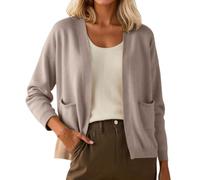 Generisch Damen-Strickjacken Fleecejacken FüR Damen GemüTliche Strickjacken Lockere Strickpullover Stilvolle Oberbekleidung Warme Lagenlooks