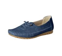 Generisch Damen Vintage Leder Loafers, orthopädische weiche Flache Schuhe mit Fußgewölbeunterstützung, breite Passform, atmungsaktiv, Slip-On Driving Mokassins