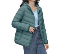 Generisch Damen Winterjacke, Steppjacke Leicht Mit Kapuze Warm Daunenjacke Mantel Steppmantel Winter Puffer Jacke Wintermantel Herbstjacke Outdoor Jacken, Jackett Damen