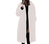 Generisch Damenmantel Teddyjacke Damen Individuelle Wintermantel Weiche Steppmantel Parka Für Outdoor-Aktivitäten Mäntel Für Casualen Anlass Elegante Wollmantel Beige 3XL