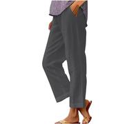 Generisch Deals of The Day Meine Monatsabrechnung Damen Hose Sommer Leicht Damenhose Aus Baumwolle Leinen Lockerer Hose Schwarz 38 Meine Monatsabrechnung Einsehen Eine Bestellung