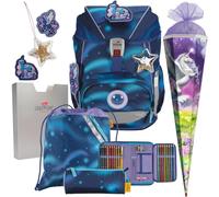 Generisch DerDieDas ErgoFLEX - Luna - Pferd - Schulranzen-Set 6tlg. mit Schuhbeutel und Schultüte (Magic Pegasus)