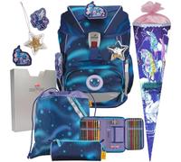Generisch DerDieDas ErgoFLEX - Luna - Pferd - Schulranzen-Set 6tlg. mit Schuhbeutel und Schultüte (Mystik)