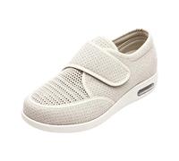 Generisch Diabetic Shoes Women's Air Cushion Hiking Shoes | Orthopaedic Diabetic Hiking Shoes Orthopaedic Shoes for Women Breathable Casual Air Cushion Slip-On Shoes