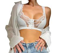 Generisch Dirndl BH Push UP Extrem Balconette BH Ohne Bügel Dirndl Bh Weiss Spitze Büstenhebe BH für Oktoberfest Comfy Bh Bra Damen-Bhs Push Up Bh Weiss Büstenhebe BH Bayerisches Bierfest BHS