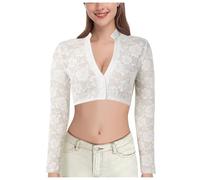 Generisch Dirndl Bluse Damen Langarm Spitze Dirndlbluse Trachtenblusen V Ausschnitt Elegant Trachtenbluse Große Größen Tracht Zum Knöpfen Trachten Oberteil Für Oktoberfest