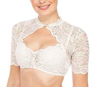 Generisch Dirndl Bluse Damen Spitze Weiß Oktoberfest Trachtenbluse Transparent Kurzarm Dirndlbluse Langarm Schwarz Bayrische Trachten Flügelärmel Spitzenbluse Traditionelle Kleidung Grosse Grössen
