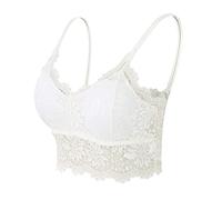 Generisch Dirndl Push Up BH Bra Women, Frauen Plus Size Weste Crop Top Wire BH Dessous V-Ausschnitt Unterwäsche mit Brustpolster FüR Trachtenfest Oktoberfest Volksfest