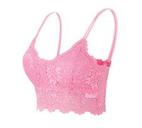Generisch Dirndl Push Up BH Bra Women, Frauen Plus Size Weste Crop Top Wire BH Dessous V-Ausschnitt Unterwäsche mit Brustpolster FüR Trachtenfest Oktoberfest Volksfest