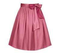 Generisch Dirndl Schürze Damen Knielang Trachtenschürze Midi Elegant Dirndlschürze Trachten Schürzen Einfarbig Bequem Dirndlschürzen Trachtenmode Lange Schürze 48-61 cm für Bayrische Oktoberfest