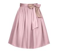 Generisch Dirndl Schürze Damen Knielang Trachtenschürze Midi Elegant Dirndlschürze Trachten Schürzen Einfarbig Bequem Dirndlschürzen Trachtenmode Lange Schürze 48-61 cm für Bayrische Oktoberfest