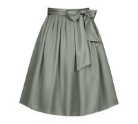 Generisch Dirndl Schürze Damen Knielang Trachtenschürze Midi Elegant Dirndlschürze Trachten Schürzen Einfarbig Bequem Dirndlschürzen Trachtenmode Lange Schürze 48-61 cm für Bayrische Oktoberfest