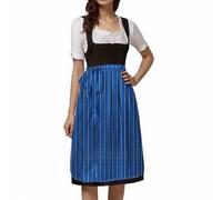 Generisch Dirndlschürze, Dirndl Grosse Grössen, Festliche Trachten Schürze Klassiker Design Mit SchnürungComfort Trachtenmode Für Cosplay Und Festliche Oktoberfest Casual Lustig Trachtenkleid