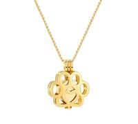Generisch Dog Urn Necklace - Loss Memorialization Pendant for Home Display | Cylindrical Ash Reservoir with Precision Threading & Reinforced Curb Chain for Grief, Mourning and Daily Wear