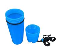 Generisch Dry Box Waterproof, Floating Storage Bottle, 1.5x1.5x4.96 inches Portable Waterproof Container with Lanyard, Seal Organizer Case for Outdoor Camping Wallet Keys Gear, Blue