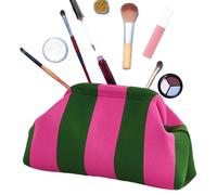 Generisch Dumpling Bag - Gewebte Geldbörse für Damen, Karierte und Sommer Häkel Handtasche, Schicke Abendtasche, Modische für Hochzeit