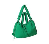 Generisch Einkaufen Taschen Puffer Backpack For Women Puffer Bag Lightweight Puffy Purse Large Puffy Backpack & Taschen (Green, One Size)