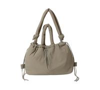 Generisch Einkaufen Taschen Puffer Backpack For Women Puffer Bag Lightweight Puffy Purse Large Puffy Backpack & Taschen (Khaki, One Size)