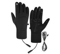 Generisch Electric Heated Gloves - Non-Slip Cold Weather Warm Gloves | Winter USB Heating Gloves Screen Touch Skiing Cycling Hiking Commuting Men Women Adults Teens Athletes