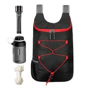Generisch Faltbarer Rucksack - Oxford-Stoff, 26,9 x 39,9 x 14 cm, Wander-Tagesrucksack, leicht, kompakt | Wasserdichter, verstaubarer Rucksack, faltbare Reisetasche für Männer und Frauen, Outdoor