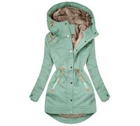 Generisch Fashion Angebote Damen, Damen Winterjacke Sale, Herbstjacke Damen Elegant Winterjacke Lässiger, Langärmliger, Warmer Mantel Damen Mantel Winter Elegant Schwarz, Damen Jacken Sale