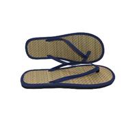Generisch Flip Flops Damen Bambus Hausschuhe Zehentrenner Sommer Pantoletten Zimtlatschen Zimt-Sandalen Flip-Flops Badelatschen Strand Slipper Latschen Flow Tangasandale Sommerpantoffeln FüR Zuhause