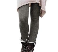 Generisch Frauen Braune StrumpfhoseThermo ThermohoseGroße Größen Warme Jogginghose Winter Dicke Laufhose Baumwolle Winterleggings High Waist Sportleggins Gefütterte Winterhose Thermo Hosen