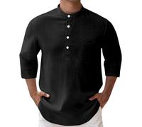 Generisch Freizeithemd Herren - T Shirt Fashion Tee T Shirt Boys Neck Comfortable Streetwear Casual Business Shirt